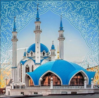 Алмазная вышивка «Мечеть Кул-Шариф»