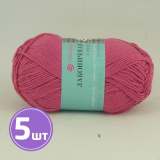 Пряжа Пехорка Лаконичная (49), фуксия, 5 шт. по 100 г Пряжа Пехорка Лаконичная (49), фуксия, 5 шт. по 100 г