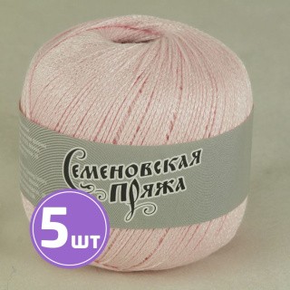 Пряжа Семеновская пряжа Mone (34231), бледная роза+В_х1, 5 шт. по 100 г Пряжа Семеновская пряжа Mone (34231), бледная роза+В_х1, 5 шт. по 100 г