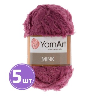 Пряжа YarnArt Mink (338), темный орех, 5 шт. по 50 г