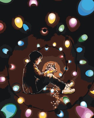 Картина по номерам ОСД Очень странные дела Картина по номерам ОСД Очень странные дела