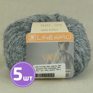 Пряжа LineaPIU VAIO (39802), меланж, 5 шт. по 50 г Пряжа LineaPIU VAIO (39802), меланж, 5 шт. по 50 г