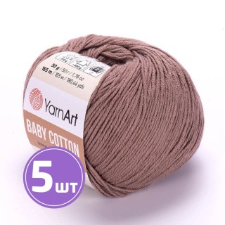 Пряжа YarnArt Baby cotton (407), какао, 5 шт. по 50 г Пряжа YarnArt Baby cotton (407), какао, 5 шт. по 50 г