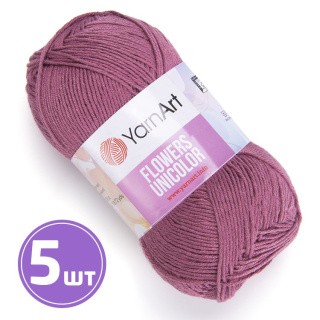 Пряжа YarnArt Flowers Unicolor (763), ковыль, 5 шт. по 50 г Пряжа YarnArt Flowers Unicolor (763), ковыль, 5 шт. по 50 г