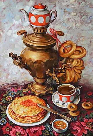 Алмазная вышивка «Царский чай» Алмазная вышивка «Царский чай»