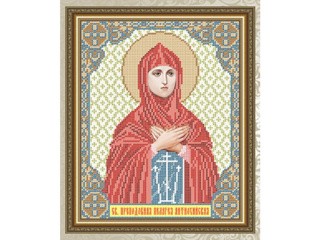 Рисунок на ткани «Святая Преподобная Пелагея Антиохийская»