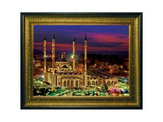 Рисунок на ткани «Мечеть «Сердце Чечни»