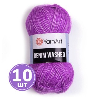 Пряжа YarnArt Denim Washed2 (Деним вошд 2) (904), меланж орхидея, 10 шт. по 50 г Пряжа YarnArt Denim Washed2 (Деним вошд 2) (904), меланж орхидея, 10 шт. по 50 г