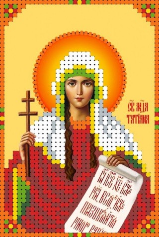 Рисунок на ткани «Святая Татьяна» Рисунок на ткани «Святая Татьяна»