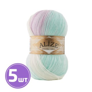 Пряжа ALIZE Angora Gold Batik (6620), мультиколор, 5 шт. по 100 г Пряжа ALIZE Angora Gold Batik (6620), мультиколор, 5 шт. по 100 г