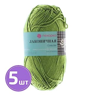 Пряжа Пехорка Лаконичная (448), светло-оливковый, 5 шт. по 100 г Пряжа Пехорка Лаконичная (448), светло-оливковый, 5 шт. по 100 г