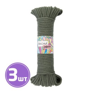 Пряжа Arachna ZABAVA (806), хаки, 3 шт. по 330 г Пряжа Arachna ZABAVA (806), хаки, 3 шт. по 330 г