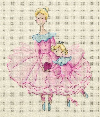 Набор для вышивания «Мама и дочка»