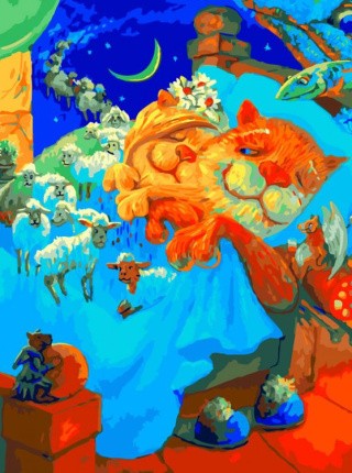 Картина по номерам «Баранчики» Картина по номерам «Баранчики»