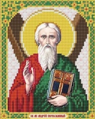 Рисунок на ткани «Святой Андрей Первозванный»