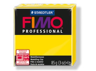 Полимерная глина FIMO Professional, цвет: темно-желтый, 85 г