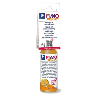 FIMO Liquid декоративный гель для запекания, 50 мл, цвет: золото