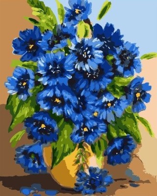 Картина по номерам «Васильки» Картина по номерам «Васильки»