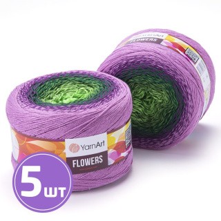 Пряжа YarnArt Flowers (313), мультиколор, 5 шт. по 250 г Пряжа YarnArt Flowers (313), мультиколор, 5 шт. по 250 г