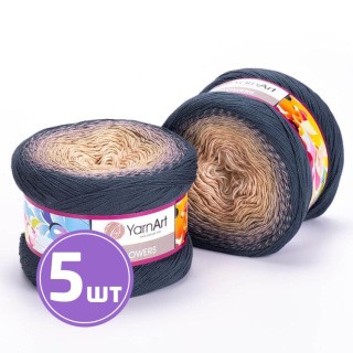 Пряжа YarnArt Flowers (297), мультиколор, 5 шт. по 250 г Пряжа YarnArt Flowers (297), мультиколор, 5 шт. по 250 г