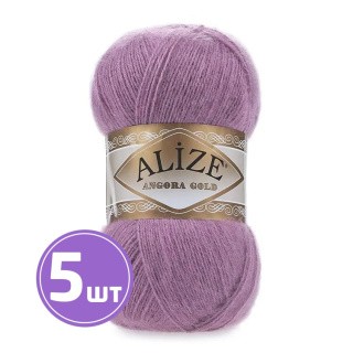 Пряжа ALIZE Angora Gold (28), орхидея, 5 шт. по 100 г