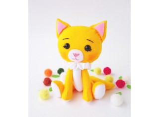 Набор для шитья игрушки «Кошечка»