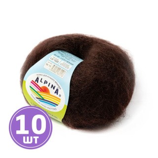 Пряжа Alpina LUCKY MOHAIR (15), темно-коричневый, 10 шт. по 50 г Пряжа Alpina LUCKY MOHAIR (15), темно-коричневый, 10 шт. по 50 г