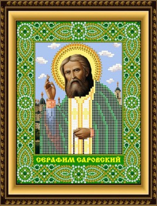 Рисунок на ткани «Серафим Саровский» Рисунок на ткани «Серафим Саровский»