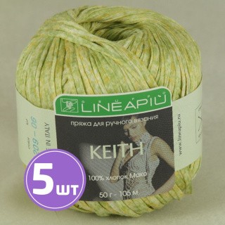 Пряжа LineaPIU KEITH (24209), мозайка, 5 шт. по 50 г Пряжа LineaPIU KEITH (24209), мозайка, 5 шт. по 50 г