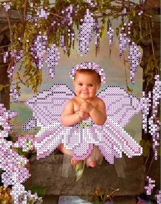 Рисунок на ткани «Малышка» Рисунок на ткани «Малышка»