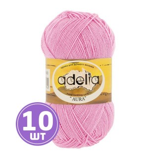 Пряжа Adelia AURA (057), светло-розовый, 10 шт. по 50 г