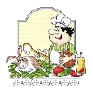 Набор для вышивания «Кролик со сметаной»