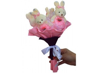 Набор для создания букета «Клубничка» Набор для создания букета «Клубничка»