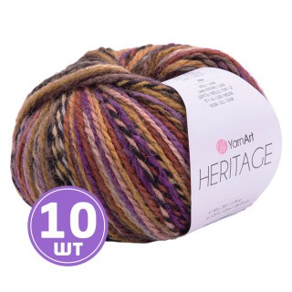 Пряжа YarnArt HERITAGE (Хэритидж) (335), мультиколор, 10 шт. по 50 г Пряжа YarnArt HERITAGE (Хэритидж) (335), мультиколор, 10 шт. по 50 г