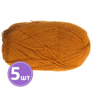 Пряжа Семеновская Karolina (10940), бронза, 5 шт. по 100 г Пряжа Семеновская Karolina (10940), бронза, 5 шт. по 100 г