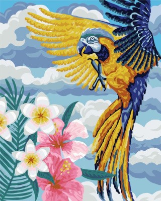 Картина по номерам «В тропиках» Картина по номерам «В тропиках»