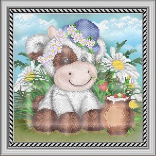 Рисунок на ткани «Бычок» Рисунок на ткани «Бычок»