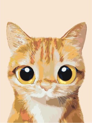 Картина по номерам «Желтоглазик» Картина по номерам «Желтоглазик»