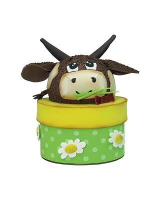 Шкатулка из фоамирана «Бычок» Шкатулка из фоамирана «Бычок»