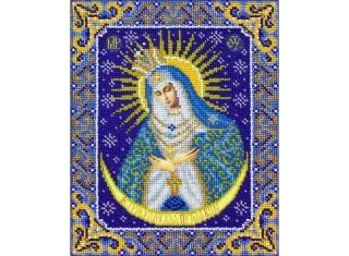 Набор вышивки бисером «Богородица Остробрамская»