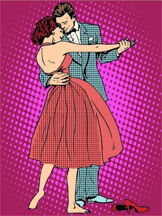 Картина по номерам «Танец для двоих» Картина по номерам «Танец для двоих»