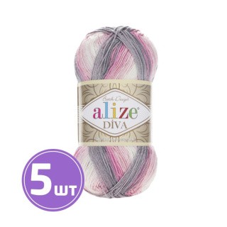Пряжа ALIZE Diva batik design (3245), мультиколор, 5 шт. по 100 г Пряжа ALIZE Diva batik design (3245), мультиколор, 5 шт. по 100 г