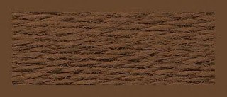 Нитки мулине (шерсть/акрил), 10 шт. по 20 м, цвет: №834 коричневый, Риолис