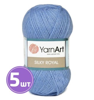 Пряжа YarnArt Silky Royal (443), меланж гиацинт, 5 шт. по 50 г Пряжа YarnArt Silky Royal (443), меланж гиацинт, 5 шт. по 50 г