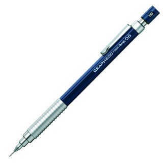 Карандаш Pentel автоматический профессиональный Graphgear 600, 0.5 мм, синий корпус