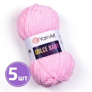 Пряжа YarnArt Dolce Baby (750), розовый, 5 шт. по 50 г Пряжа YarnArt Dolce Baby (750), розовый, 5 шт. по 50 г
