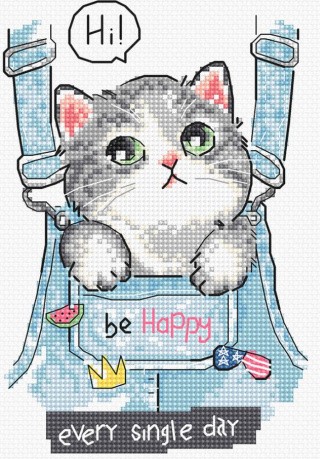 Набор для вышивания «Be Happy!»
