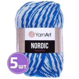 Пряжа YarnArt Nordic (652), мультиколор, 5 шт. по 150 г