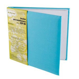 Альбом для скрапбукинга, цвет: голубой, 20,3х20,3 см, Mr.Painter