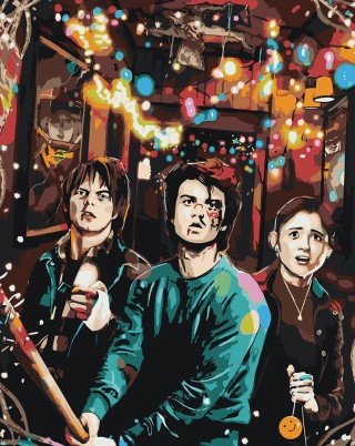 Картина по номерам ОСД Очень странные дела Картина по номерам ОСД Очень странные дела